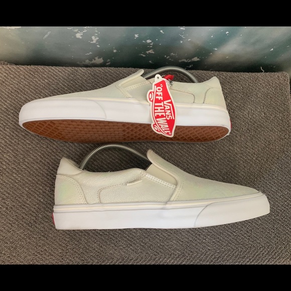 VANS asher deluxe Slip On shoes(iridescent gray) - Picture 7 of 8